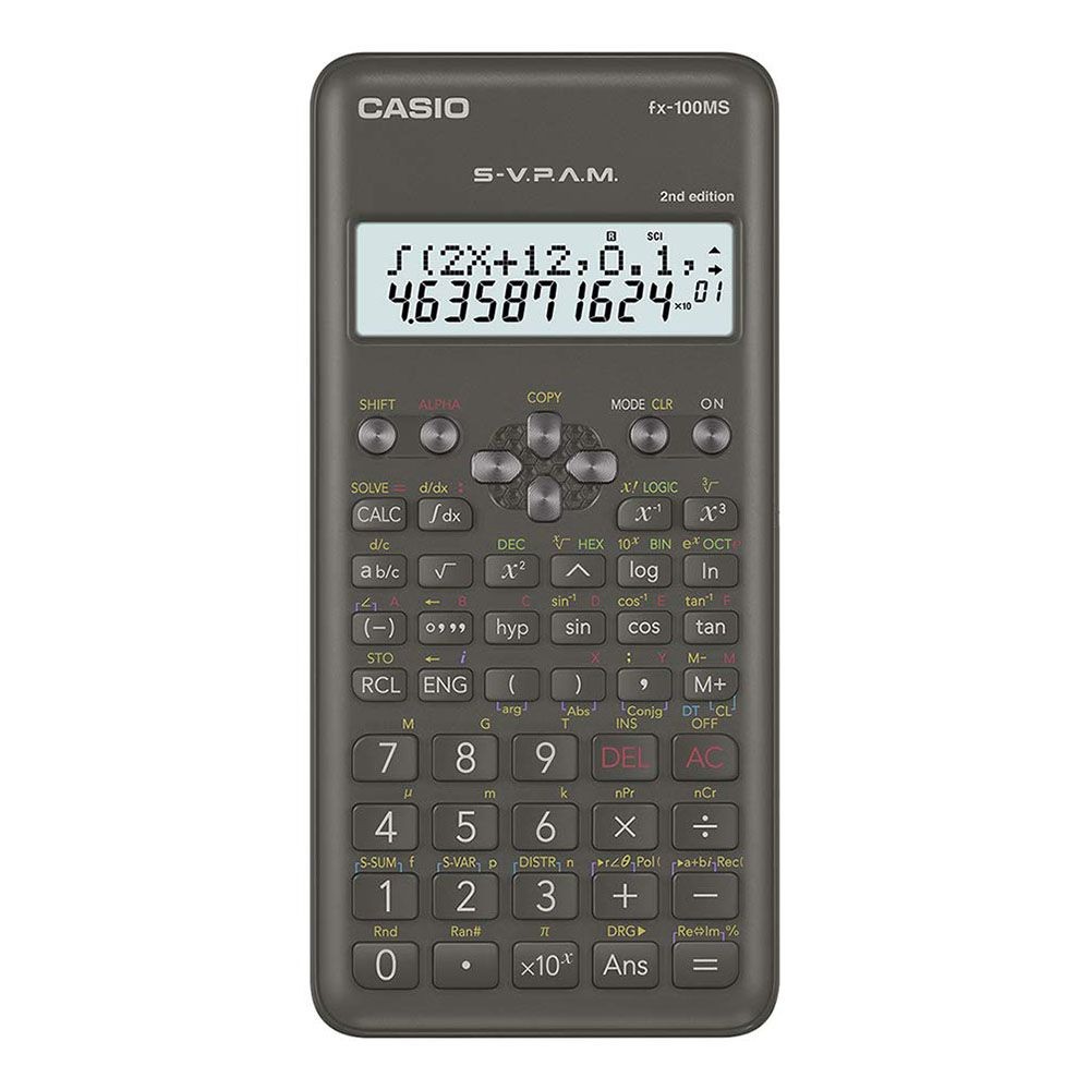 Calculadora Casio FX-100MS 2DA Edition - Black