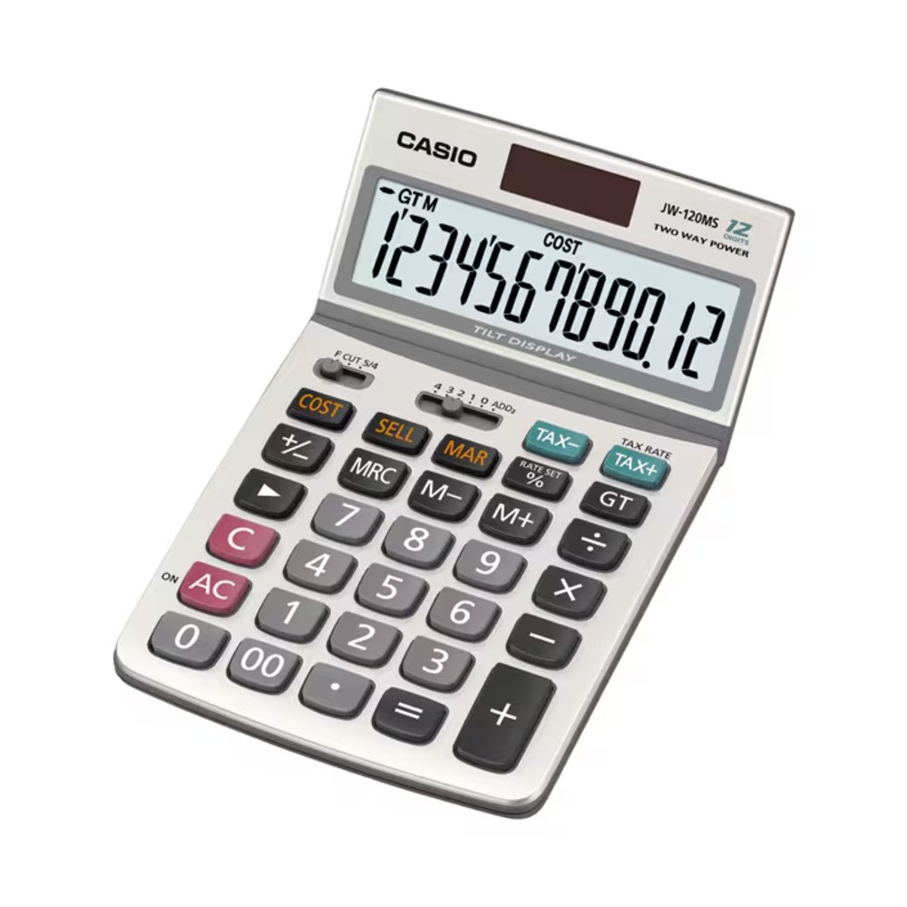 Calculadora Casio JW-120MS - Silver