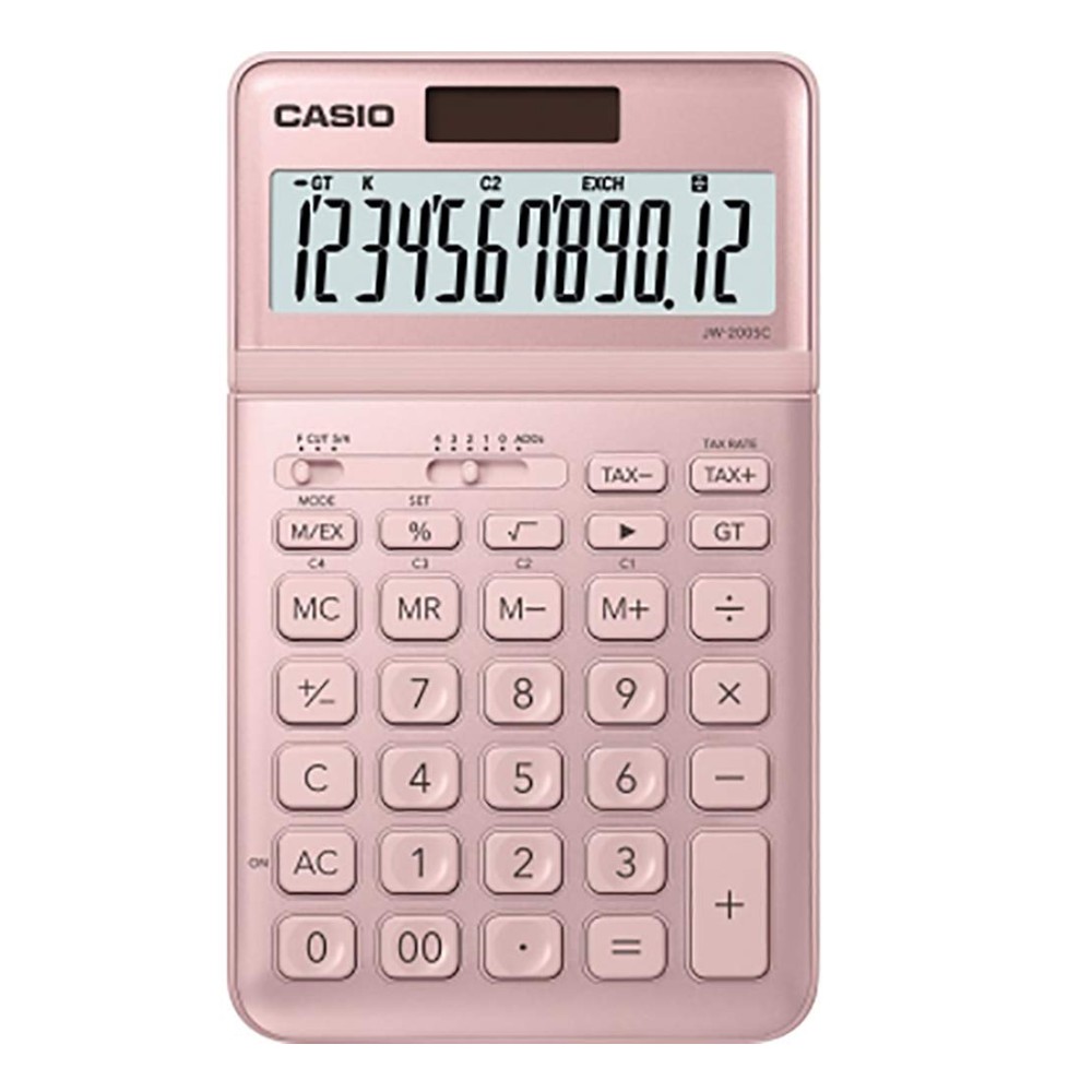 Calculadora Casio JW-200SC - Pink
