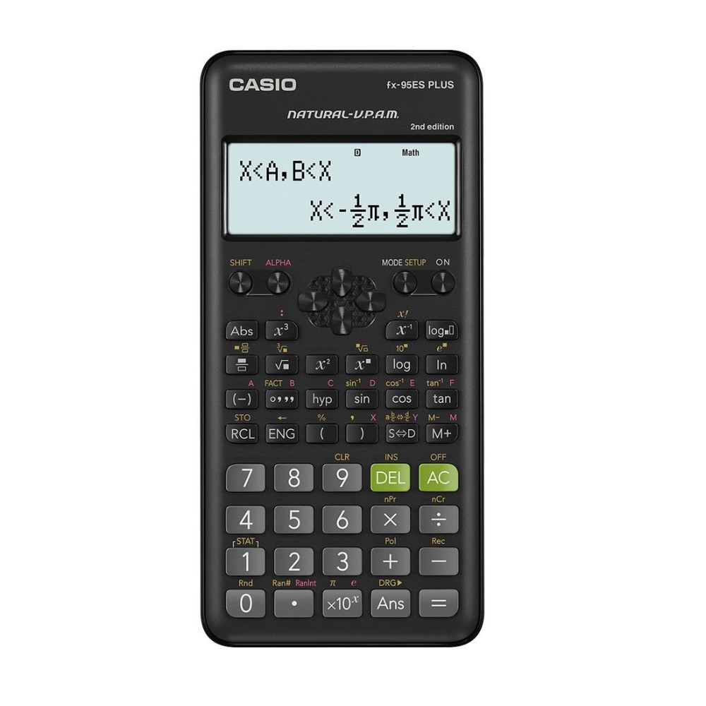 Calculadora Casio FX-85ES Plus 2NDA Edition - Black