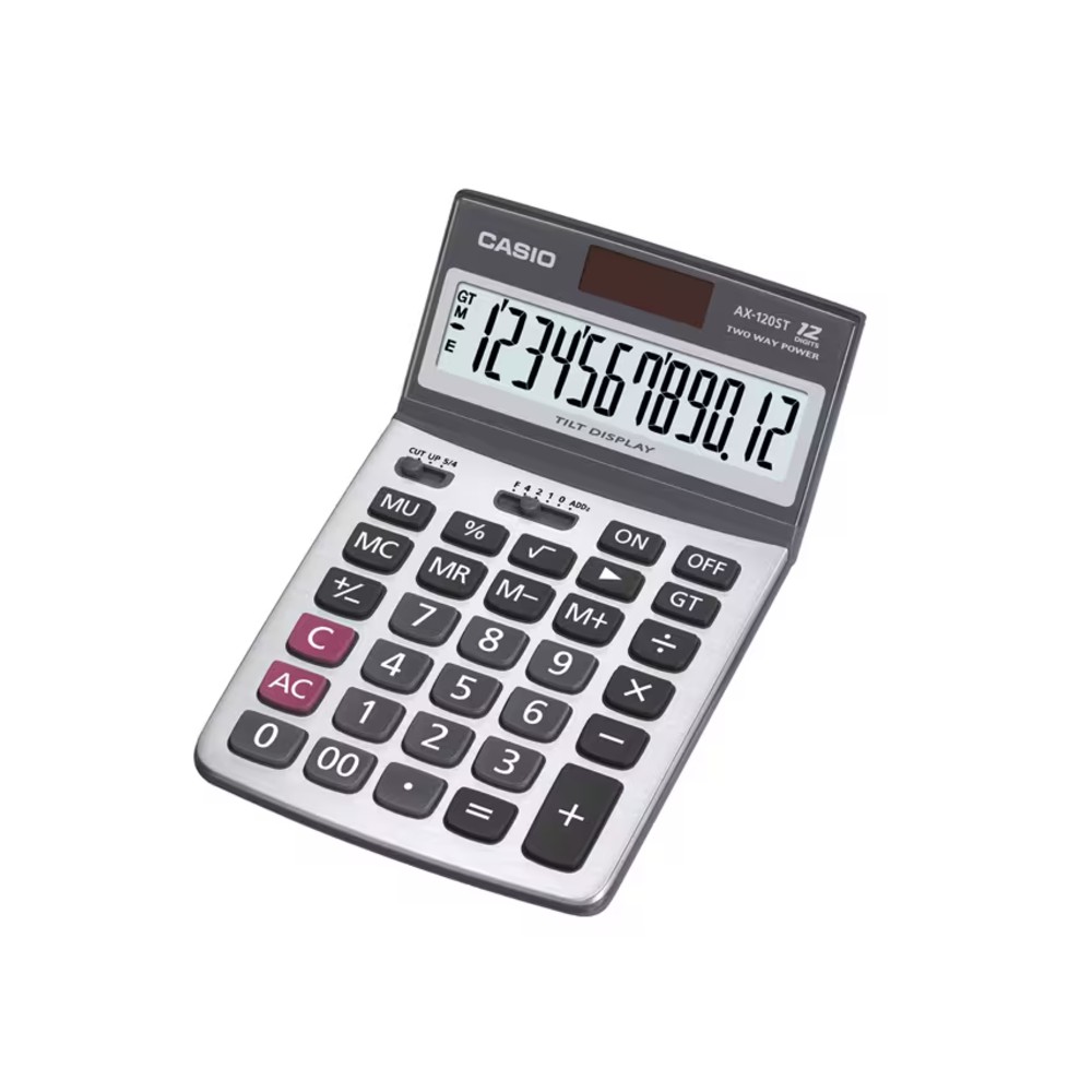 Calculadora Casio AX-120ST - Silver