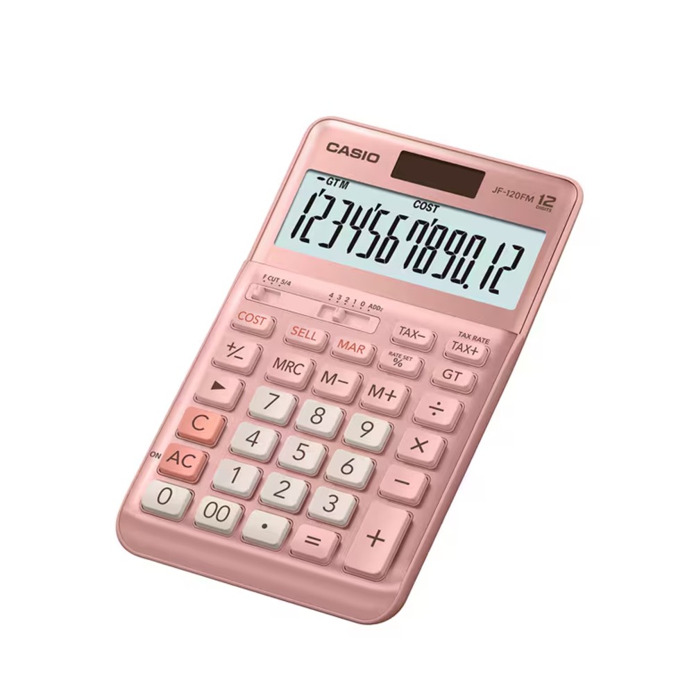Calculadora Casio JF-120FM - Pink