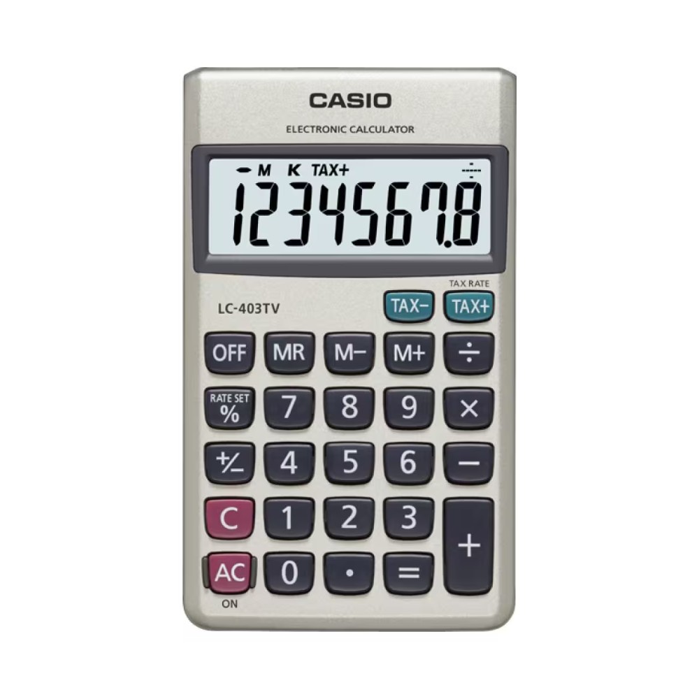 Calculadora Casio LC-1000TV - Silver