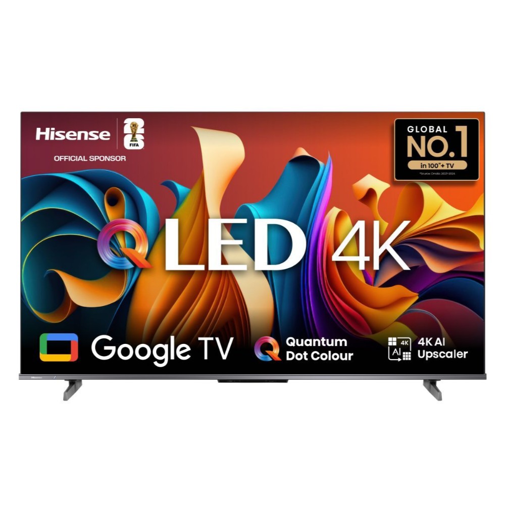 TV Smart Qled 85" Hisense 85Q6N Google TV 4K Hdmi/Bluetooth/Wifi