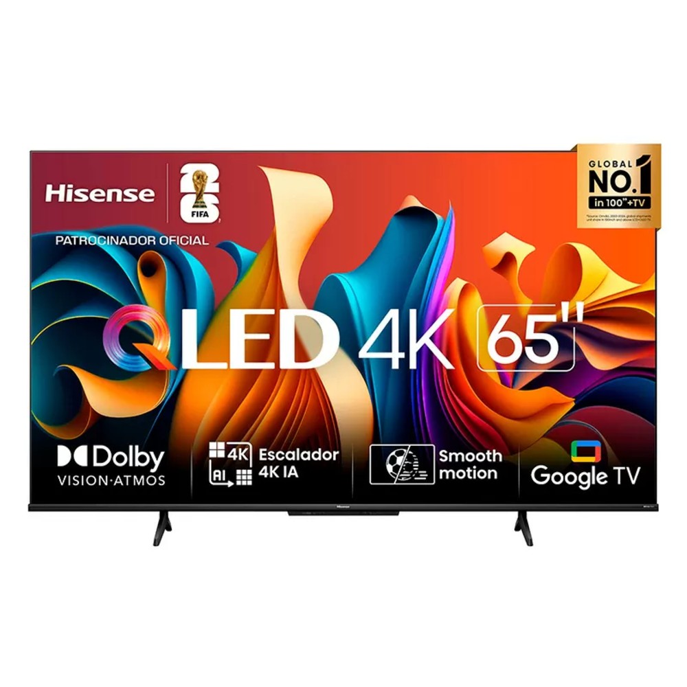 TV Smart Qled 65" Hisense 65Q6N Google TV 4K Hdmi/Bluetooth/Wifi