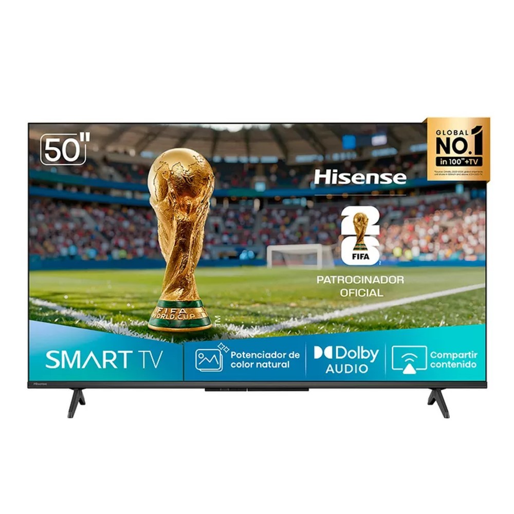 TV Smart Led 50" Hisense 50A4NV Vidaa 2K Hdmi/Bluetooth/Wifi
