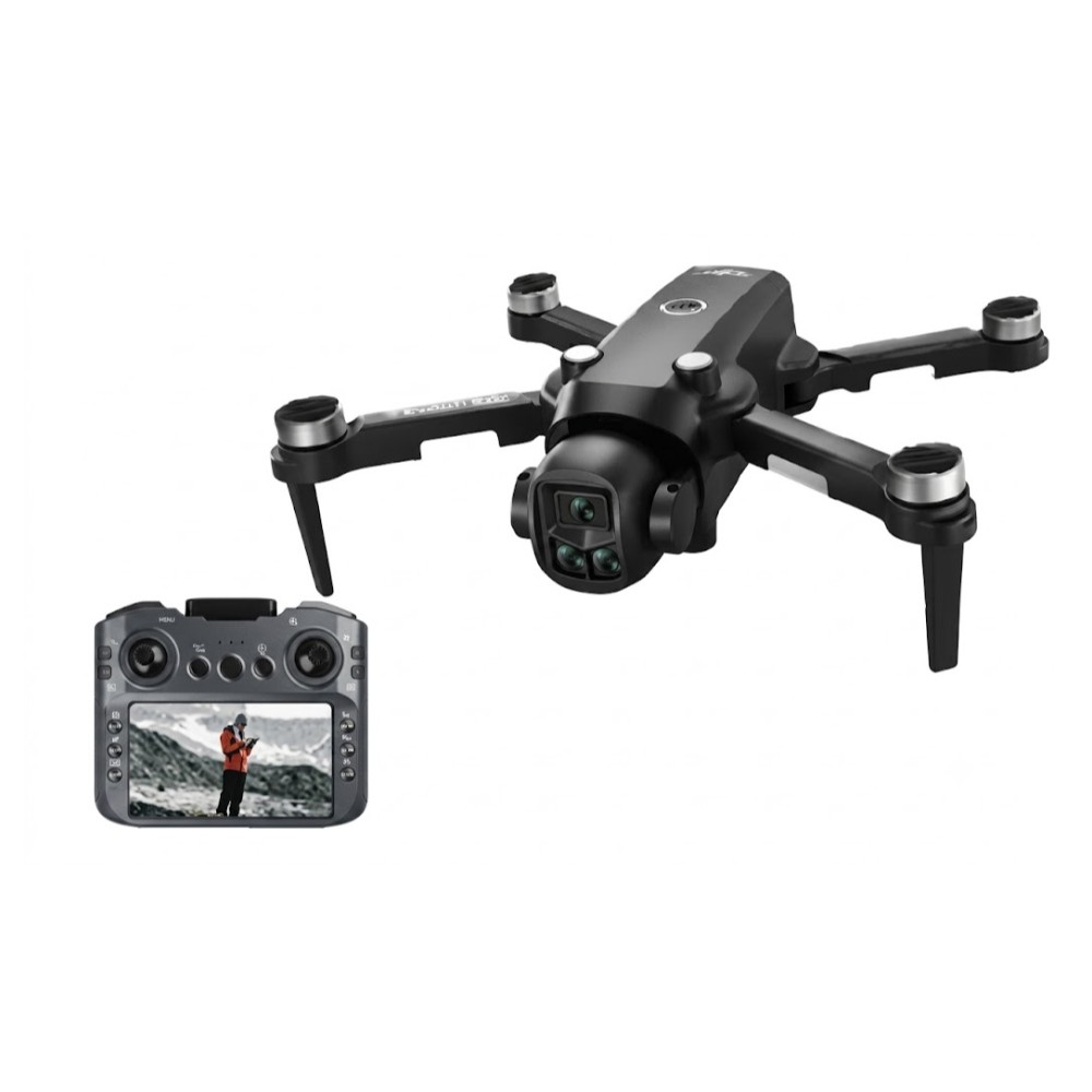 Drone Hetzer V156 Max Pantalla/Control/100M/2 Baterias