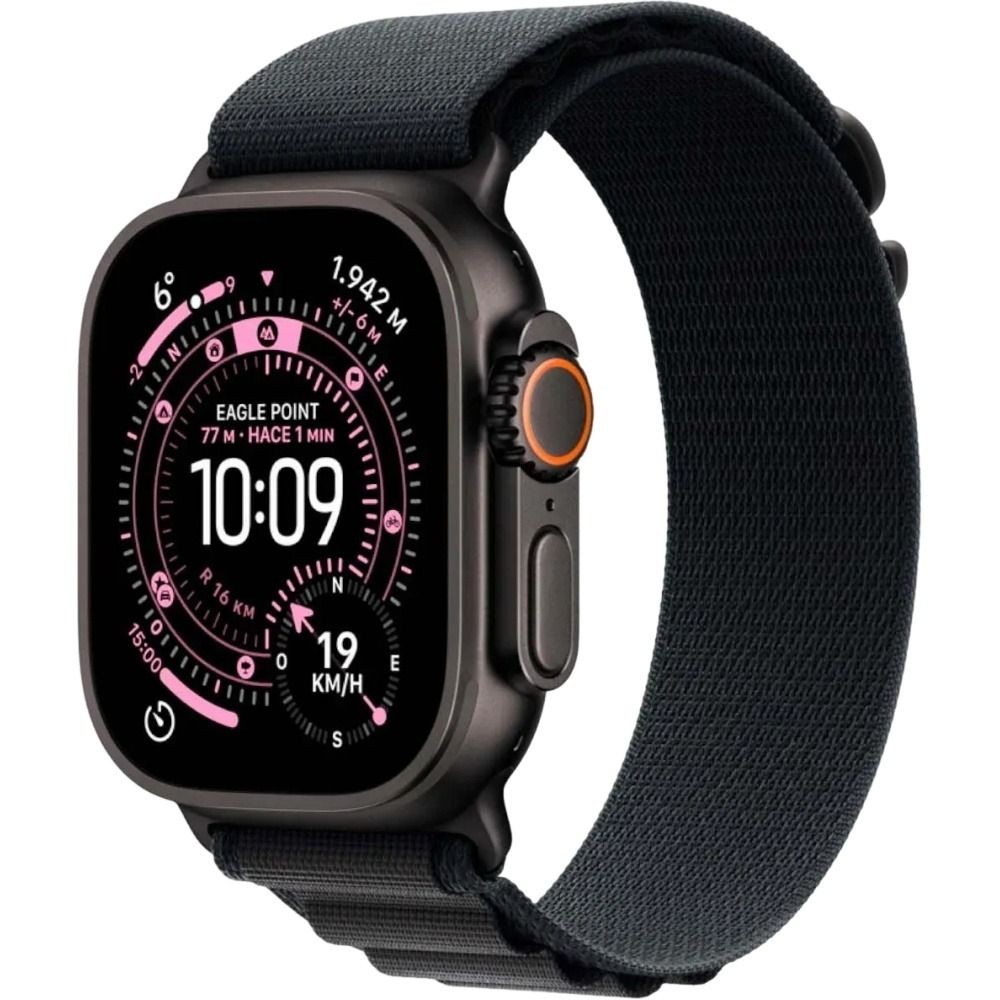 Apple Watch Ultra 3 49mm Cell MF0Q4LW/A S - Titanium/Black Alpine loop