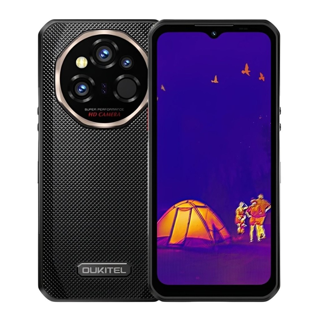 Smartphone Oukitel WP55 Ultra 5G DS NFC 12/512GB  6.6" 108/32MP - Black Thermal