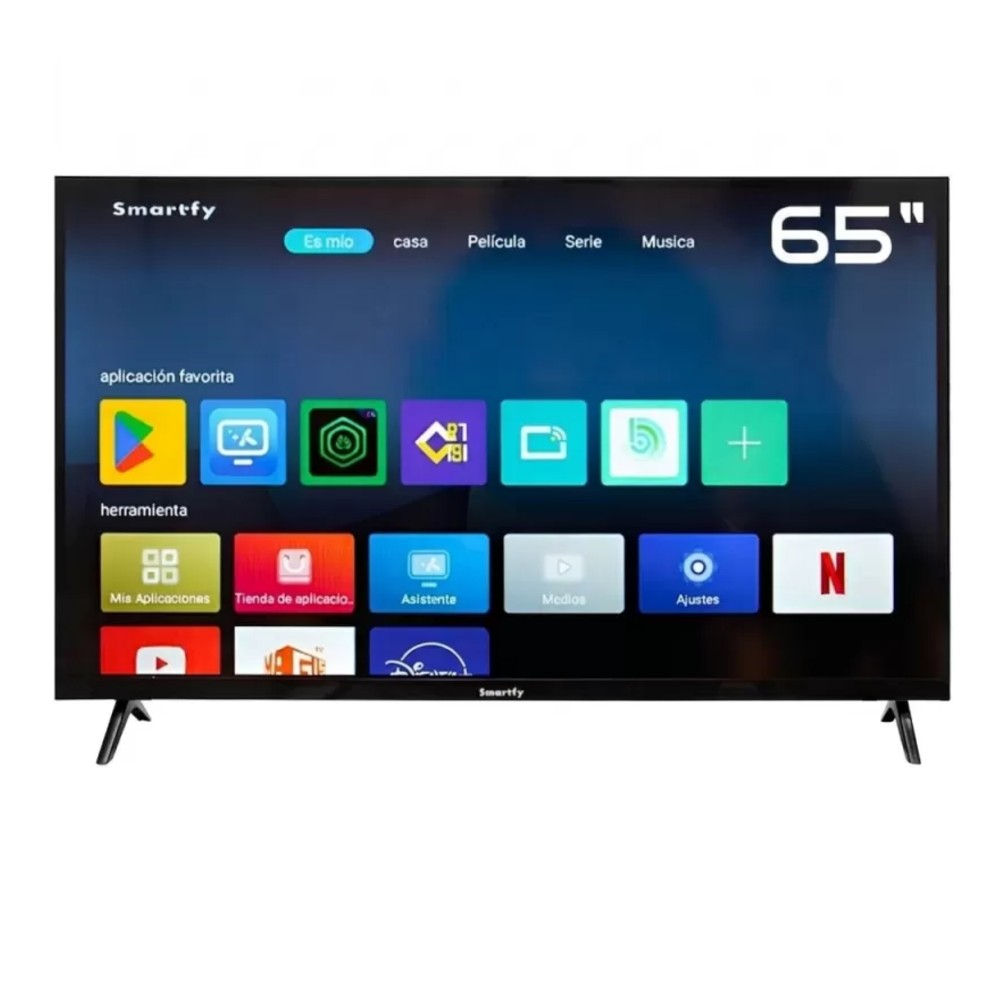 TV Smart Led 65" Smartfy STV65B UHD/4K/HDMI/WIFI