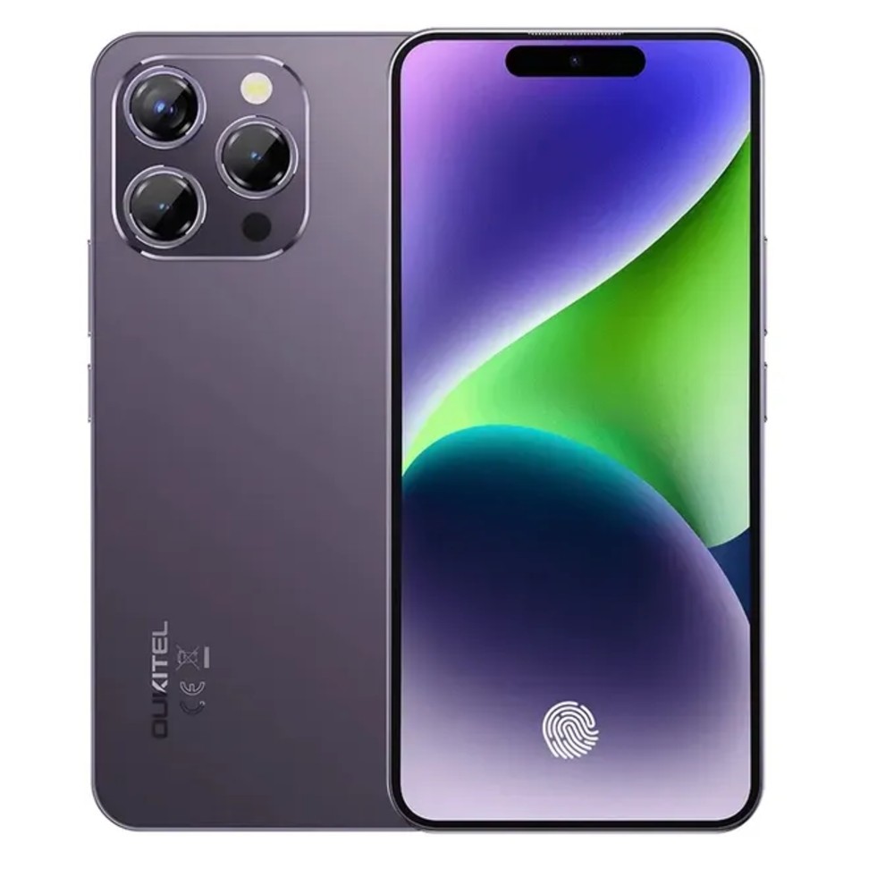 Smartphone Oukitel P1 DS 8/256GB 6.7'' 50+2+0.3/32MP - Violet