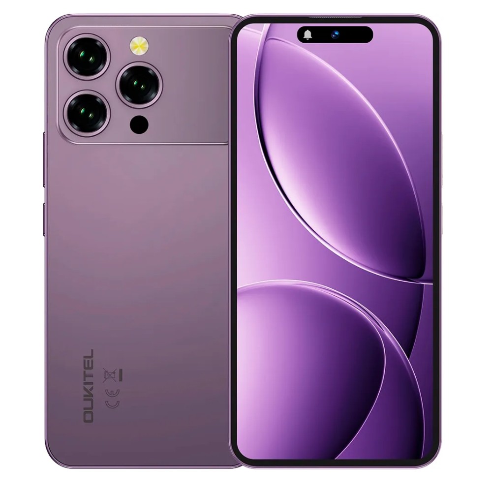 Smartphone Oukitel P1 Pro 8/512GB 6.7" 50+2/32MP - Violeta
