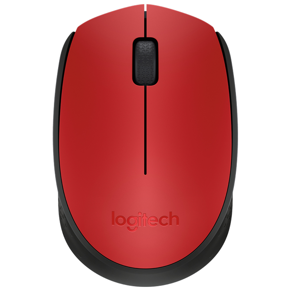 Mouse inalámbrico Logitech M170 910-004941 3 Botones - Rojo/Negro