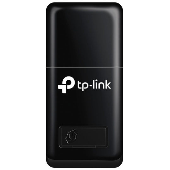 Adaptador WiFi USB TP-Link TL-WN823N de 300Mbps b/g/n con Botón WPS - Negro