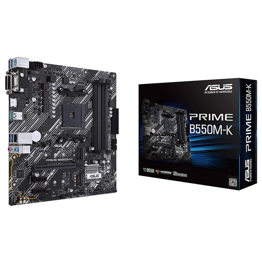Placa Madre Asus PRIME B550M-K Socket AM4/Micro ATX - hasta 4 DDR4