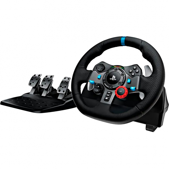 Volante de Carreras con Pedales Logitech G29 Driving Force Compatible con PS3/PS4/PS5/Windows - Negro
