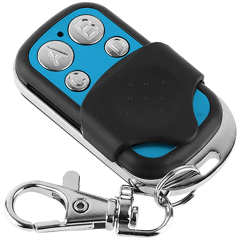 Control Remoto Inteligente Sonoff Wireless 4 Botones 433MHz/27A - Negro/Plateado
