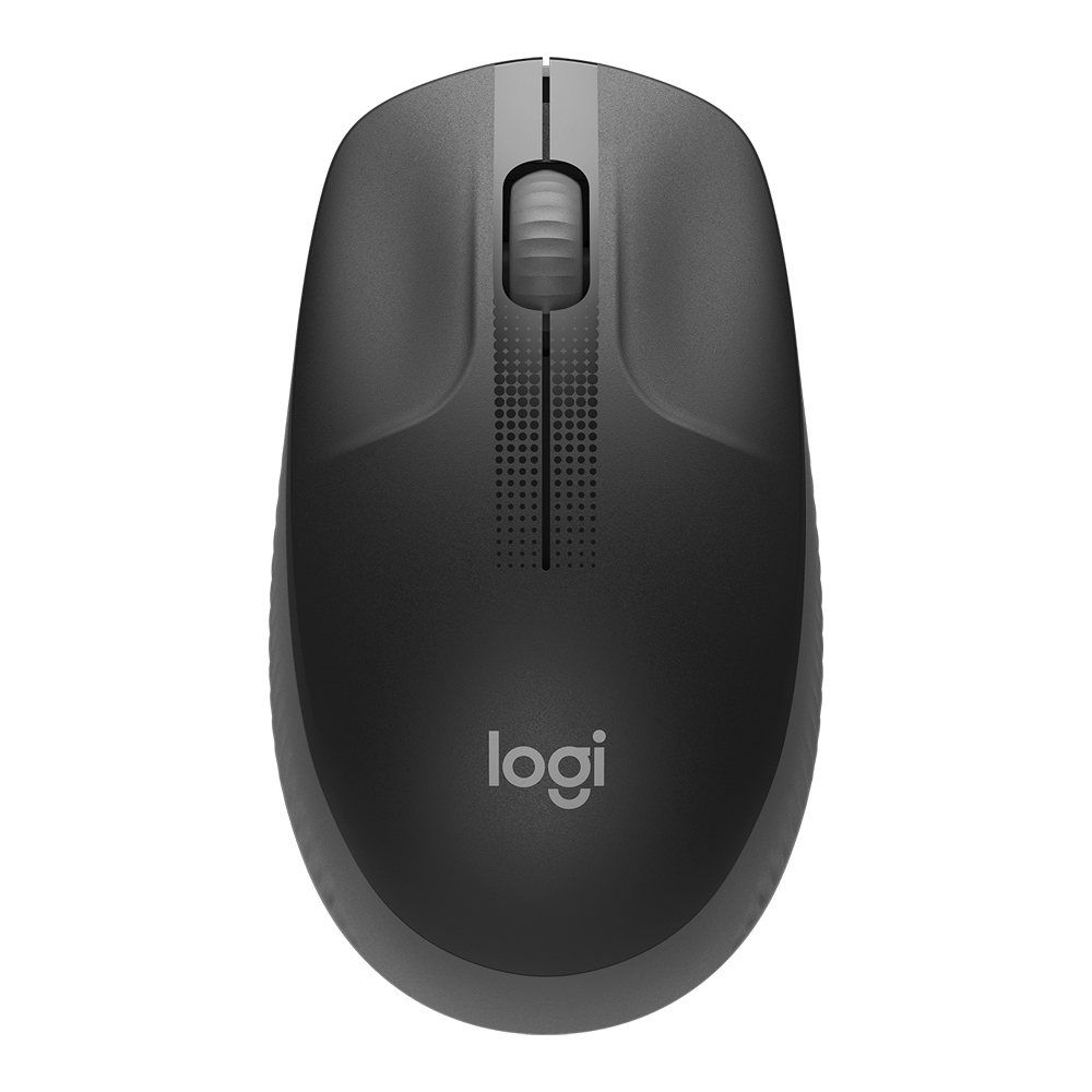 Mouse Inalámbrico Logitech M190 910-005902 1000DPI/3 Botones - Negro/Gris
