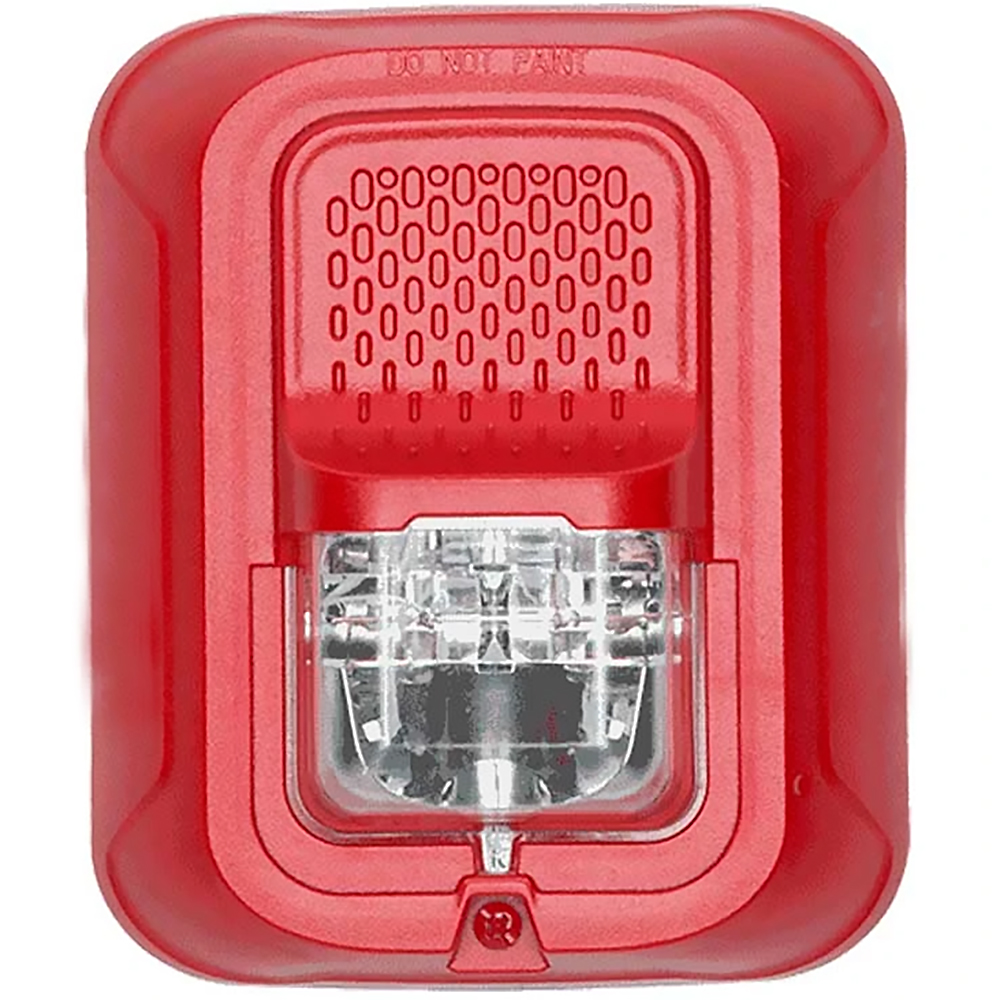 Sirena Estroboscópica Firelite SRL-SP para Sistema de Alarma contra Incendios - Rojo