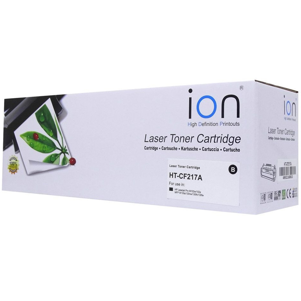 Cartucho Tóner para Impresoras ION CF217A (17A) - Negro