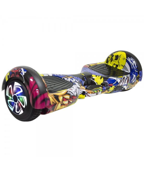 Scooter Eléctrico Interbras 6.5" Luz/Bluetooth -Hip Hop