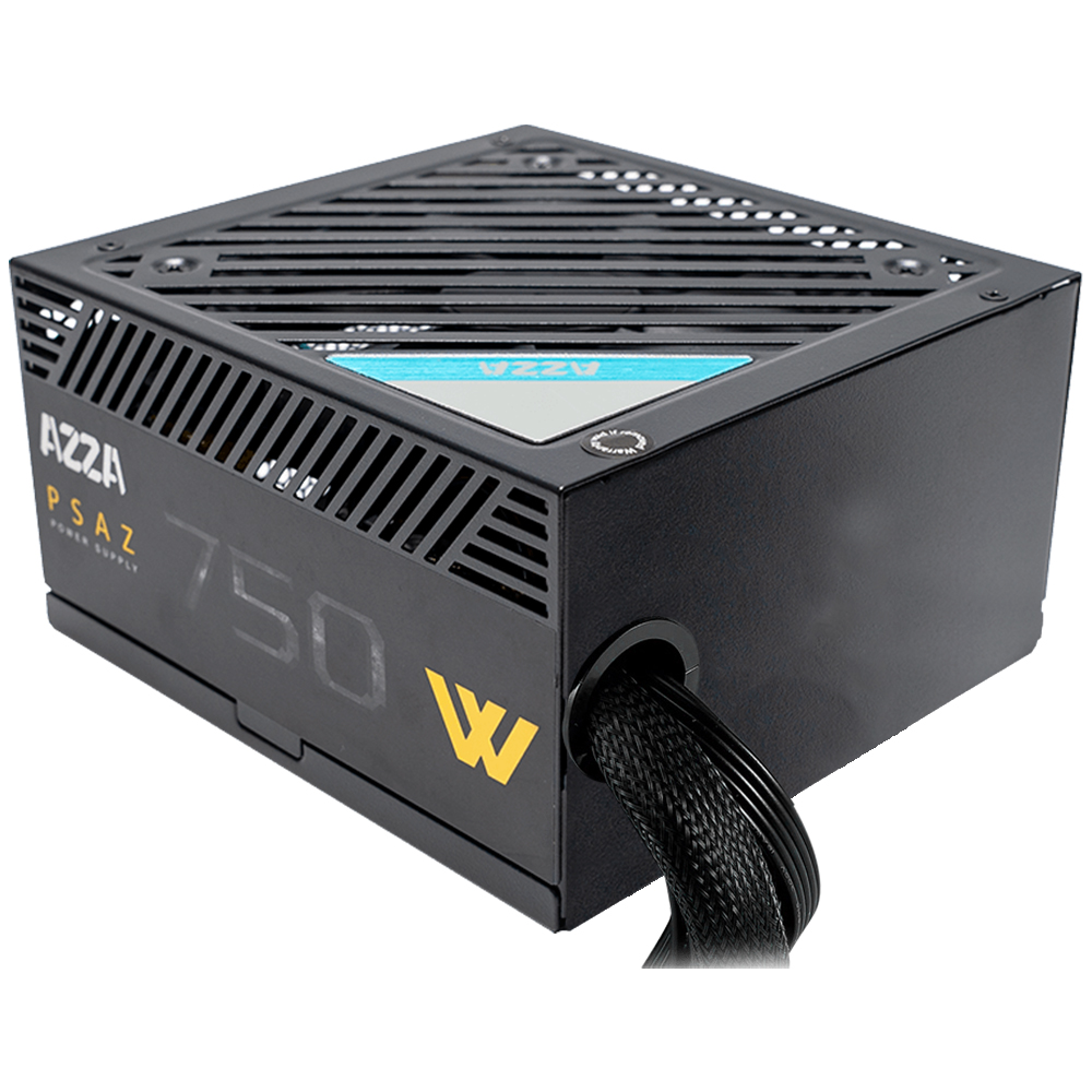 Fuente de Alimentación para PC Azza PSAZ-750W 80 Plus Bronze/750W/Bivolt - Negro