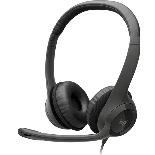 Auricular Logitech H390 981-000014 USB/Micrófono Bidireccional - Negro