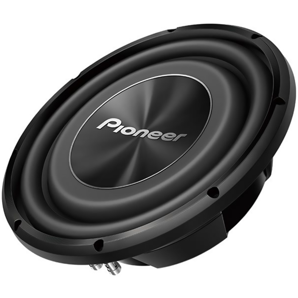 Subwoofer de 12" Pioneer TS-A3000LS4 con 1500 watts PMPO - Negro