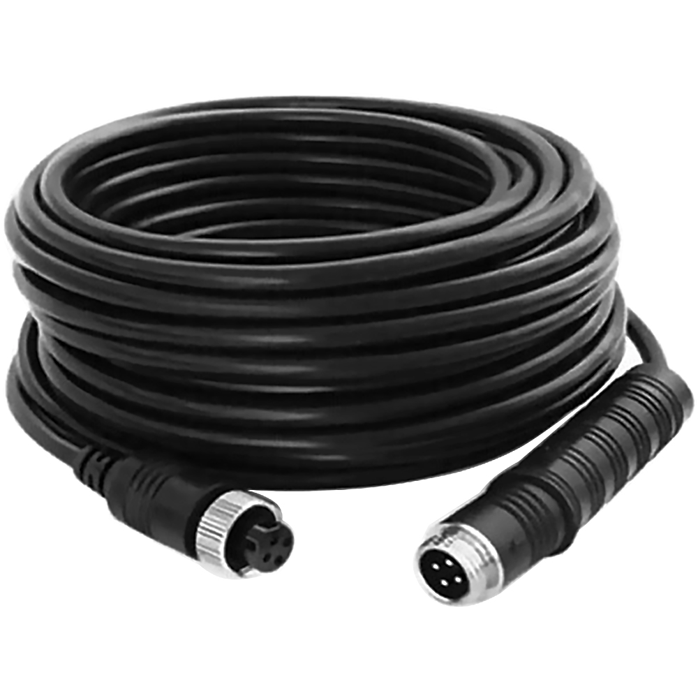 Cable Extensor De Video Y Audio DVR Hikvision LTtech DS-MP2100-16 (16 metros) - Negro
