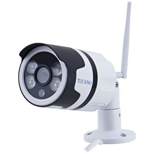Smart Cámara para CCTV Tucano TC-SC12 FHD/Wi-Fi/Lector de tarjetas microSD- Blanco