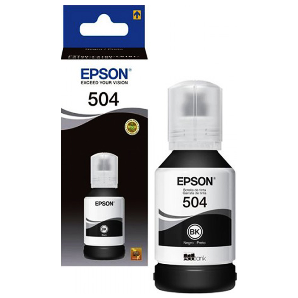 Tinta para Impresoras Epson 504 T504120 de 127mL - Negro