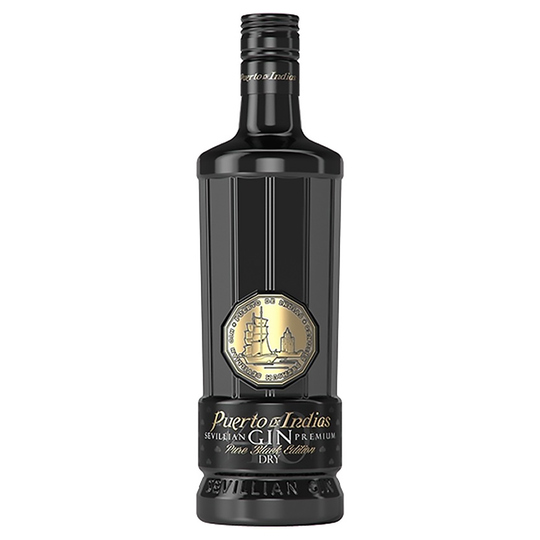 Gin Puerto de Indias Pure Black Edition - 700mL