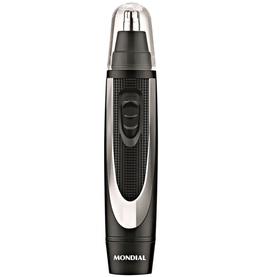 Cortador de pelo nasal Mondial TR-01 Pila AA - Negro/Gris