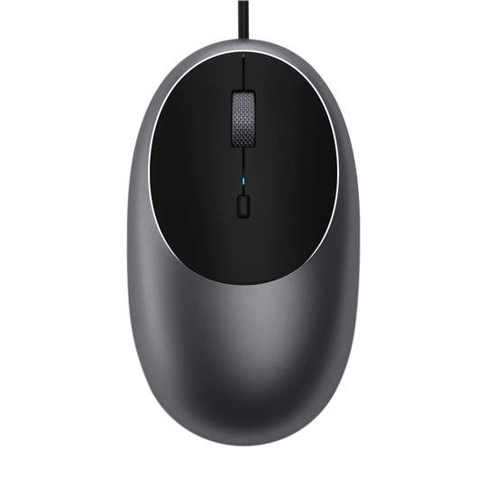 Mouse Satechi C1 USB-C Wired ST-AWUCMM 3200DPI Ajustable/3 Botones - Gris
