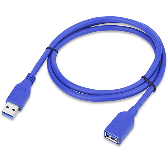 Cable Extensor USB 3.0 (1.5 Metros) - Azul