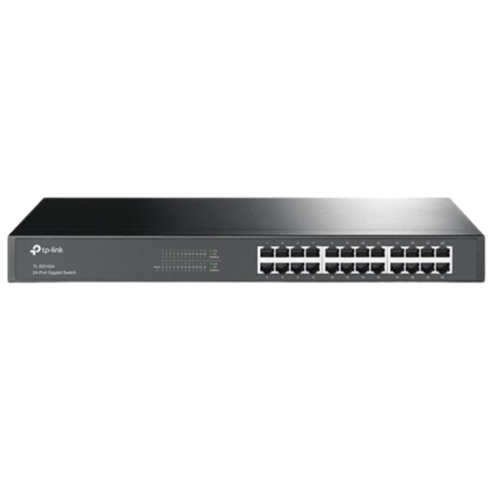 Hub Switch Tp-link TL-SG1024 24 Puertos10/100/1000Mbps - Negro