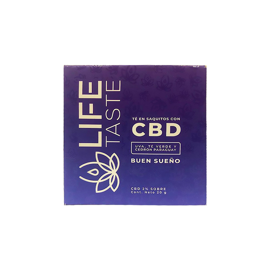 Té Life Taste CBD Buen Sueño - 10 bolsitas