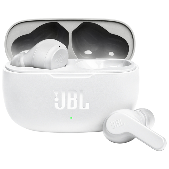 Auriculares Inalámbricos JBL Wave 200TWS Bluetooth/Micrófono/IPX2 - White