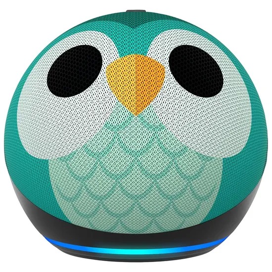 Speaker Amazon Echo Dot Kids Edition 5th Generación con Wi-Fi/Bluetooth/Alexa - Owl