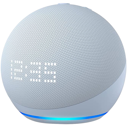 Speaker Amazon Echo Dot 5ª Generación con Wi-Fi/Bluetooth/Reloj LED/Alexa - Cloud Blue