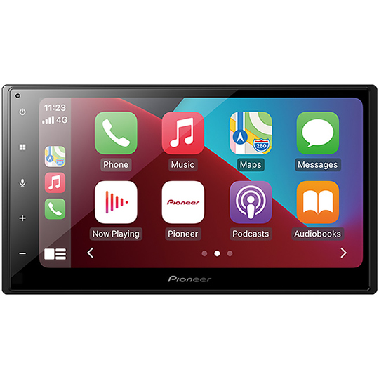 Reproductor MP4 Automotriz Pioneer DMH-A4450BT Pantalla de 6.75" con Bluetooth/USB - Black