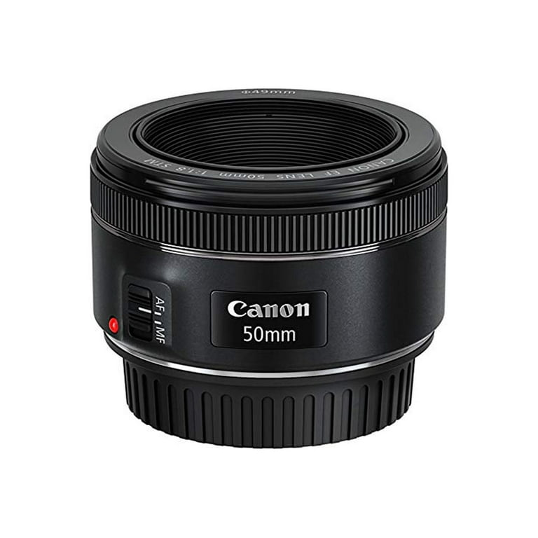Lente Canon EF 50mm f/1.8 STM - Black