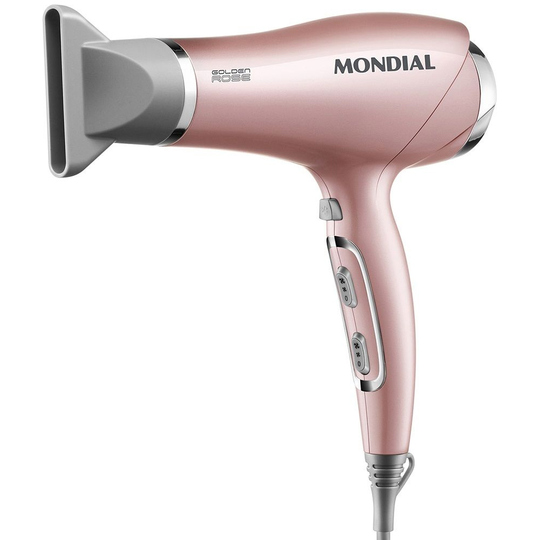 Secador de Cabello Mondial Golden Rose Line SC-32 2000W/220V - Golden Rose