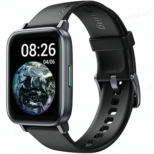 Smartwatch Oraimo Watch 2 OSW-31N con Pantalla 1.69" LED/Bluetooth/5ATM - Black