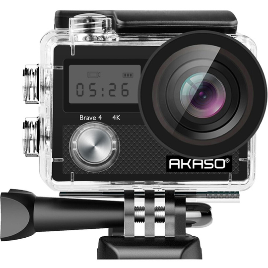Cámara Akaso Brave 4 4K 20MP - Negro