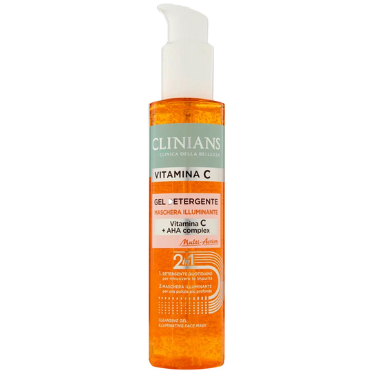 Gel Detergente Clinians Vitamina C Maschera Illuminante - 150mL