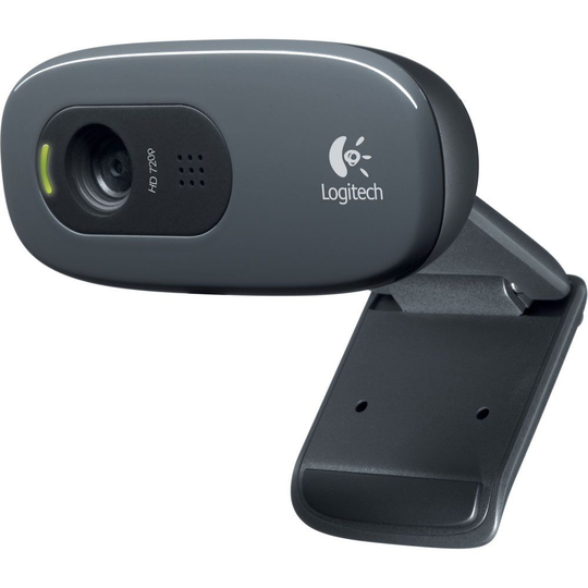 Webcam Logitech C270 960-000694 HD con Micrófono/USB - Negro