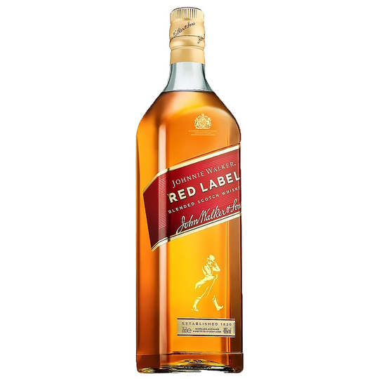Whisky Johnnie Walker Red Label - 1L (Sin Caja)