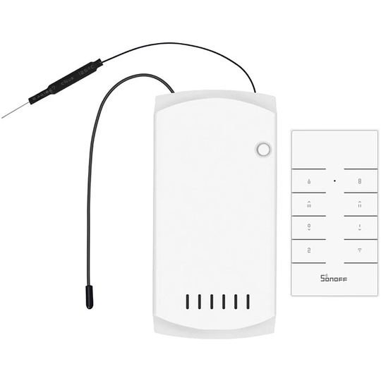 Interruptor Smart para Control de Ventilación e Iluminación Sonoff iFan04-L Wi-Fi/120V 5A/Bivolt - Blanco