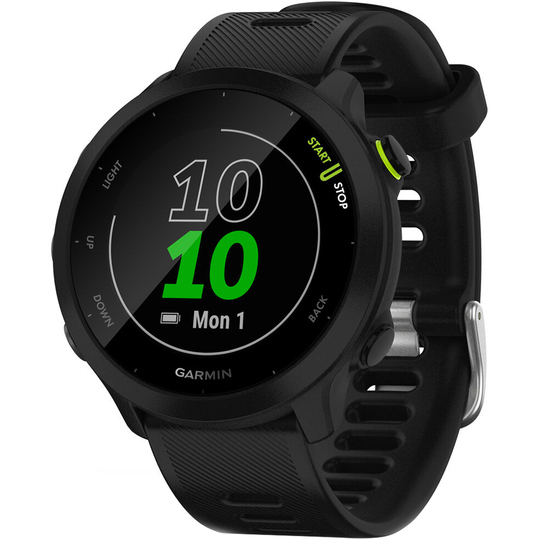 Smartwatch Garmin Forerunner 55 010-02562-00 con Pantalla de 1.04"/Bluetooth/GPS/5 ATM - Black